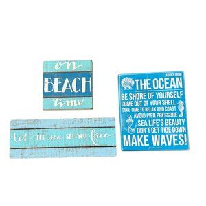 3 Primitives by Kathy Beach signs